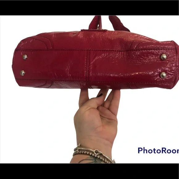 The Sak fuchsia patent leather handbag - Picture 10 of 14